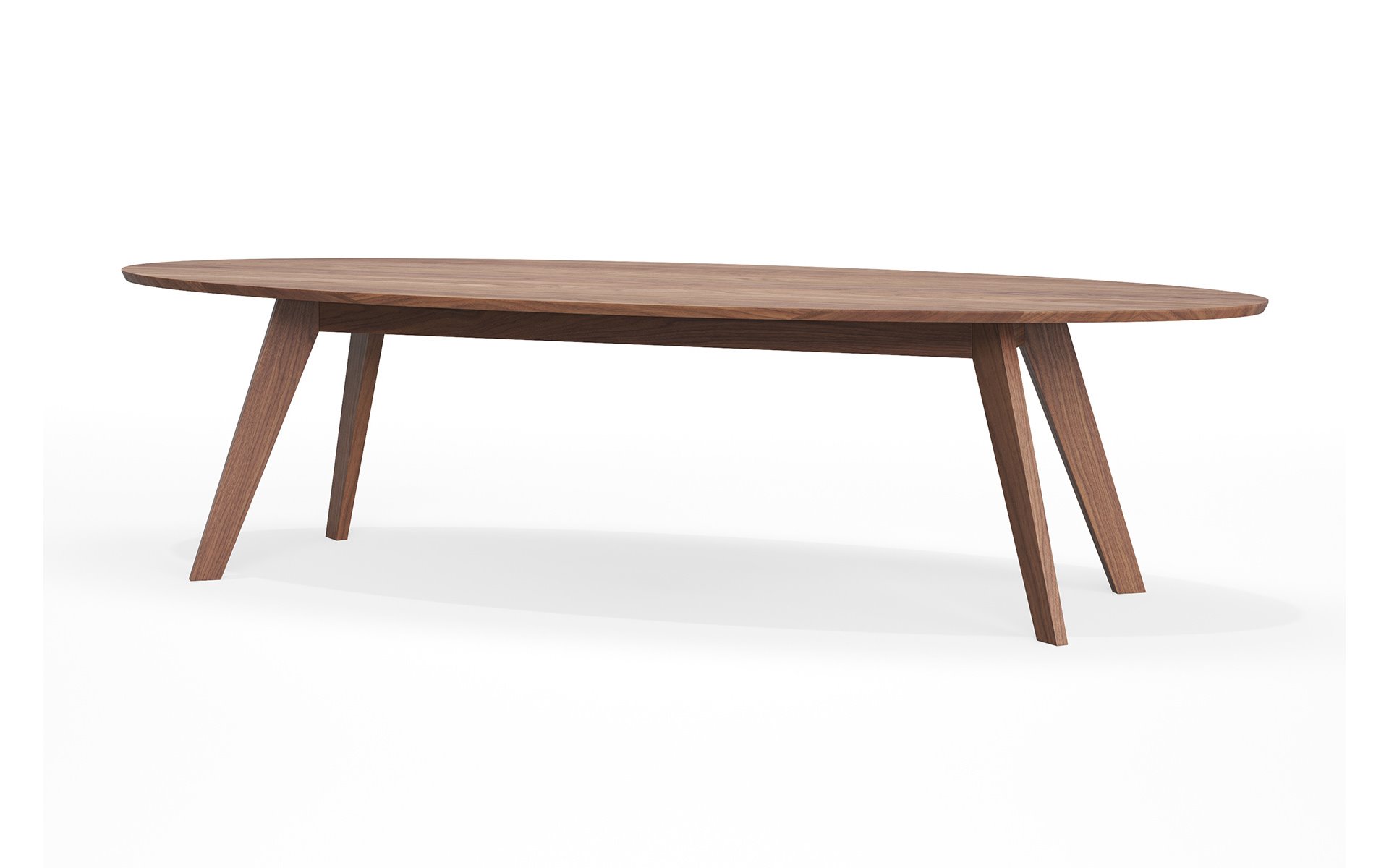 BedHabits Cena Oval 300 Walnut 01